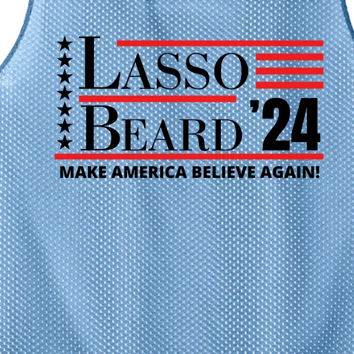 Lasso Beard 2024 Mesh Reversible Basketball Jersey Tank