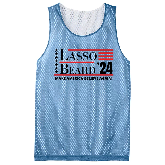 Lasso Beard 2024 Mesh Reversible Basketball Jersey Tank