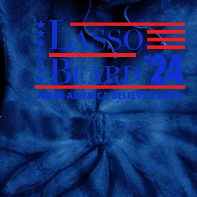 Lasso Beard 2024 Tie Dye Hoodie