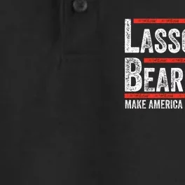 Lasso Beard 2024 , MAKE AMERICA BELIEVE AGAIN! Dry Zone Grid Performance Polo