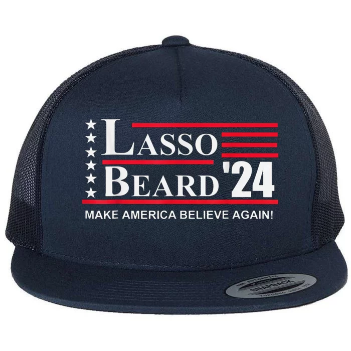 Lasso Beard 2024 Flat Bill Trucker Hat