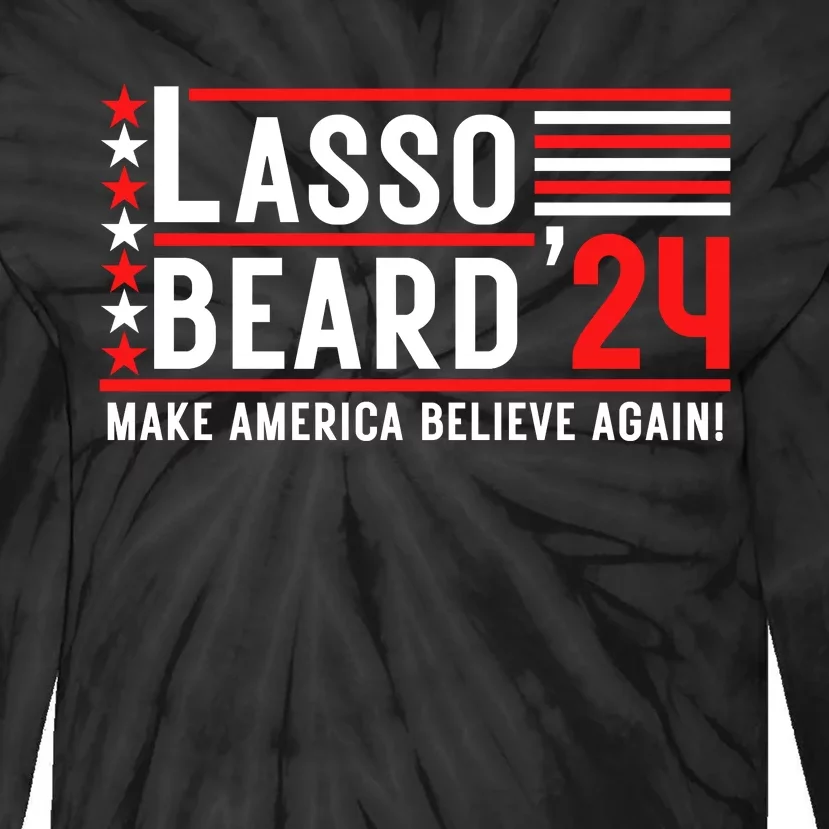 Lasso Beard 2024 Tie-Dye Long Sleeve Shirt