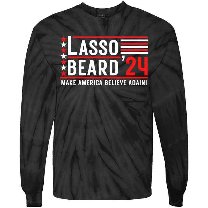 Lasso Beard 2024 Tie-Dye Long Sleeve Shirt