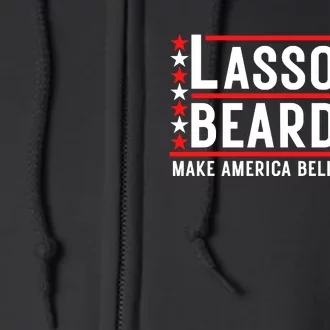 Lasso Beard 2024 Full Zip Hoodie