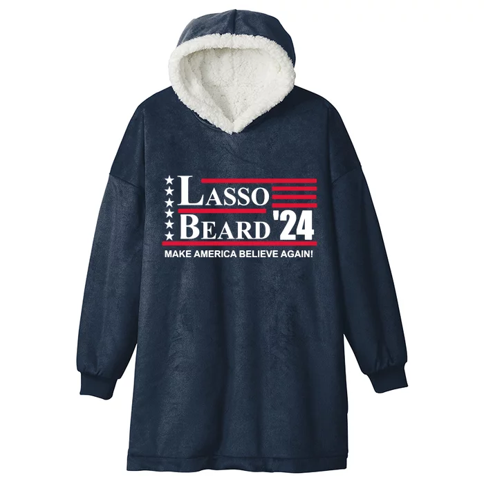 Lasso Beard 2024 Hooded Wearable Blanket