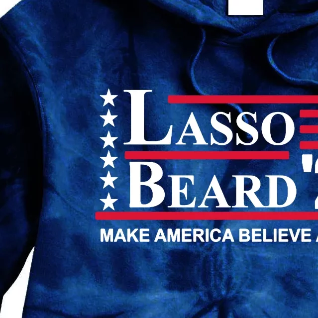 Lasso Beard 2024 Tie Dye Hoodie
