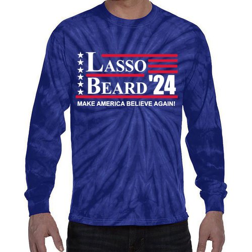 Lasso Beard 2024 Tie-Dye Long Sleeve Shirt