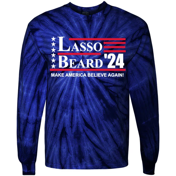 Lasso Beard 2024 Tie-Dye Long Sleeve Shirt