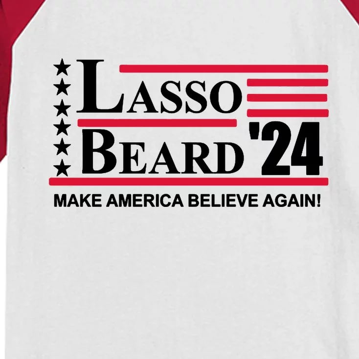 Lasso Beard 2024 Kids Colorblock Raglan Jersey