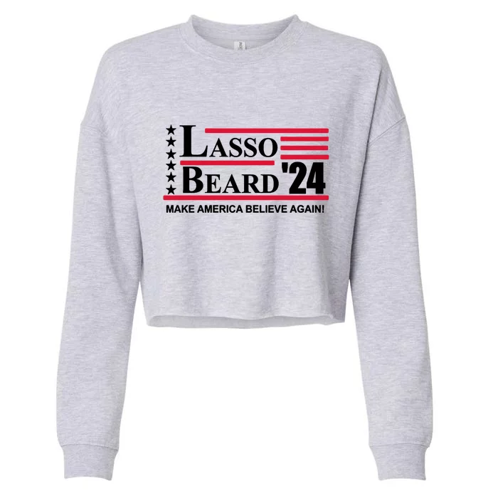Lasso Beard 2024 Cropped Pullover Crew
