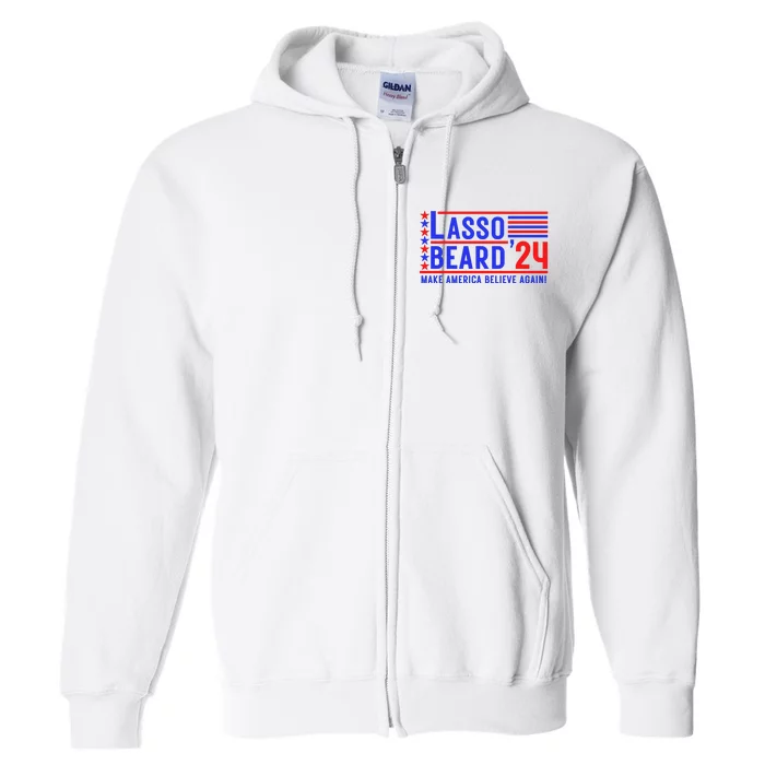 Lasso Beard 2024 Full Zip Hoodie