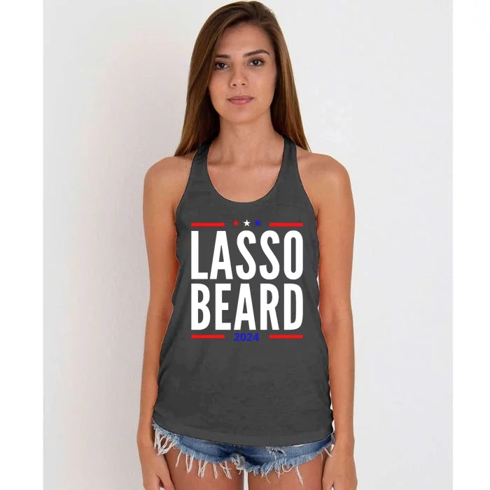 Lasso Beard 2024 Women's Knotted Racerback Tank