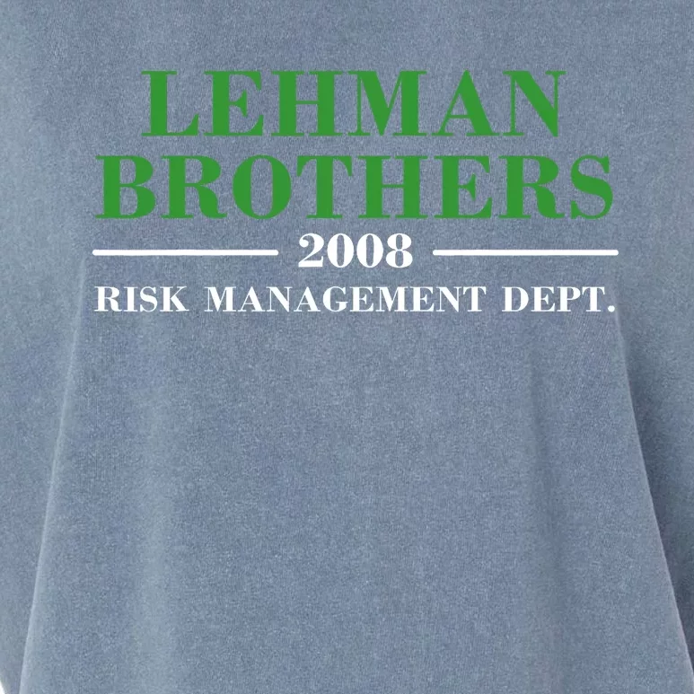 Lehman Brothers 2008 Risk Management Dept Garment-Dyed Women's Muscle Tee