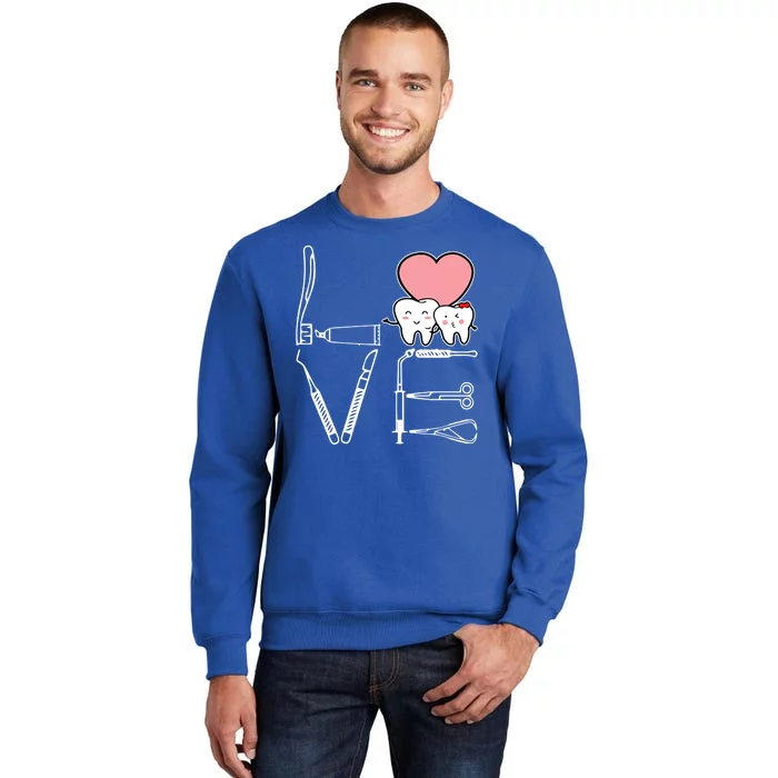 Love Being A Dentist Cute Sweatshirt