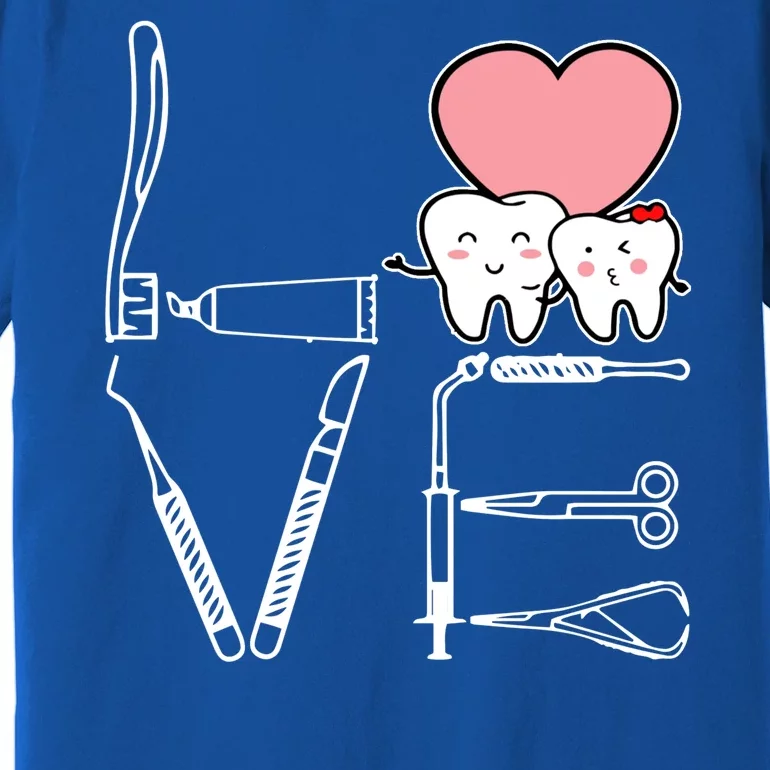 Love Being A Dentist Cute Premium T-Shirt