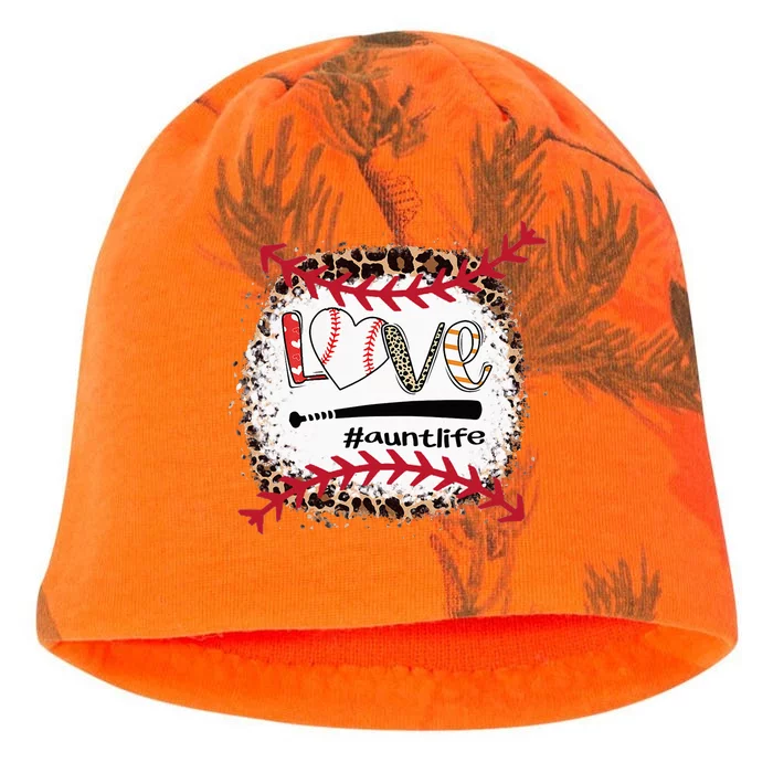 Love Baseball Aunt Tee Baseball Aunt Leopard Kati - Camo Knit Beanie