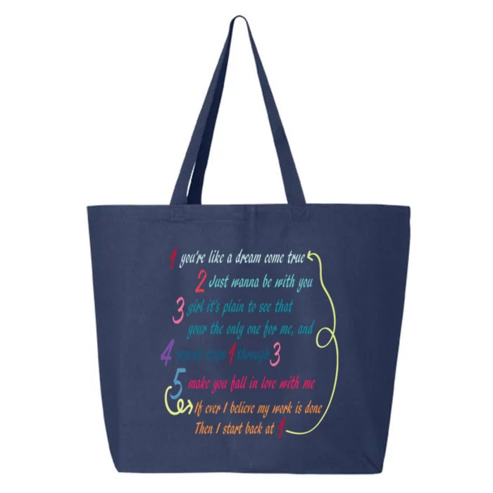 LyricLyfe BACK AT ONE BY BRIAN MCKNIGHT Long Sleeve 25L Jumbo Tote