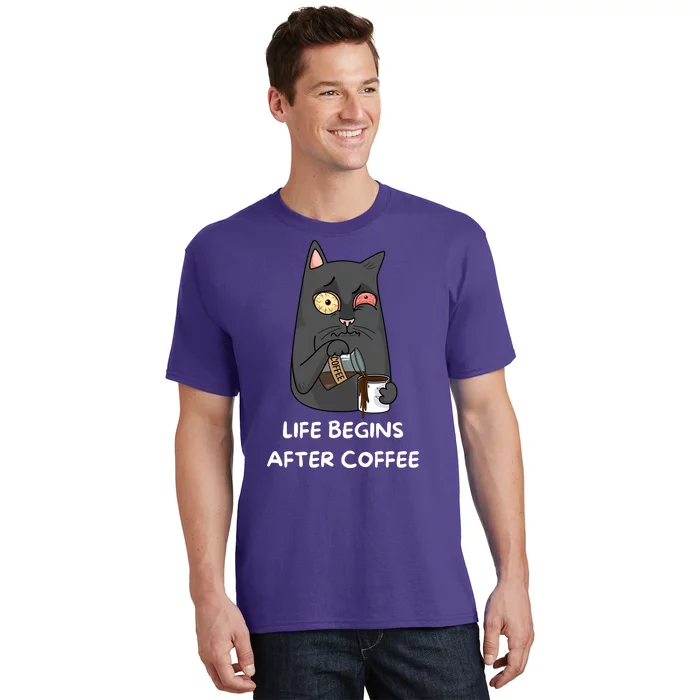 Life Begins After Coffee T-Shirt