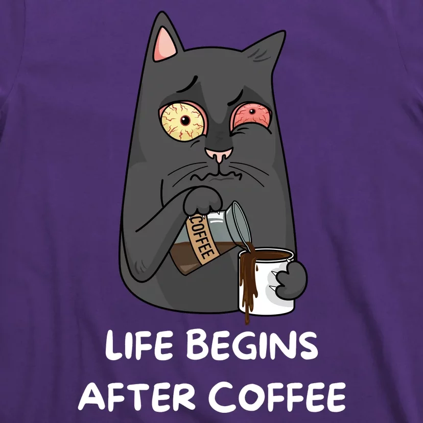 Life Begins After Coffee T-Shirt