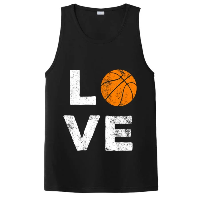 Love Basketball American Team Fan Gift Performance Tank