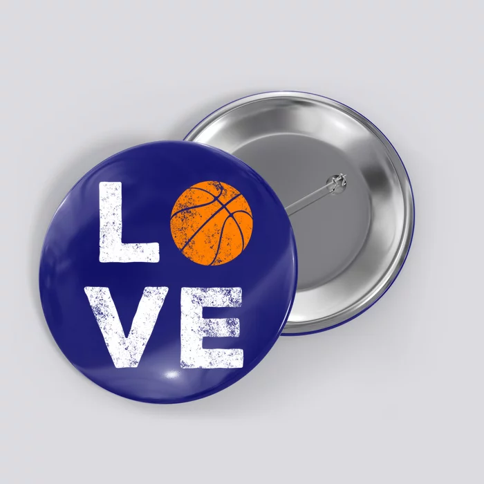 Love Basketball American Team Fan Gift Button