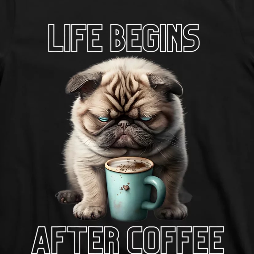 Life Begins After Coffee, Coffee Lover T-Shirt