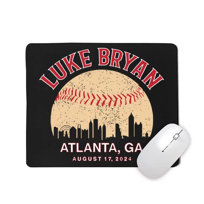 L.U.K.E B.R.Y.A.N Atlanta Ga August 17 2024 Mousepad