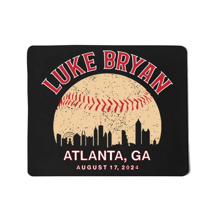 L.U.K.E B.R.Y.A.N Atlanta Ga August 17 2024 Mousepad