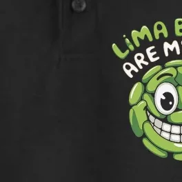 Lima Beans Are My Jam Food Lover Vegetable Vegetarian Vegan Dry Zone Grid Performance Polo