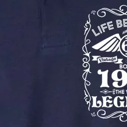 Life Begins At 60 Born In 1964 Year Of Legends Softstyle Adult Sport Polo