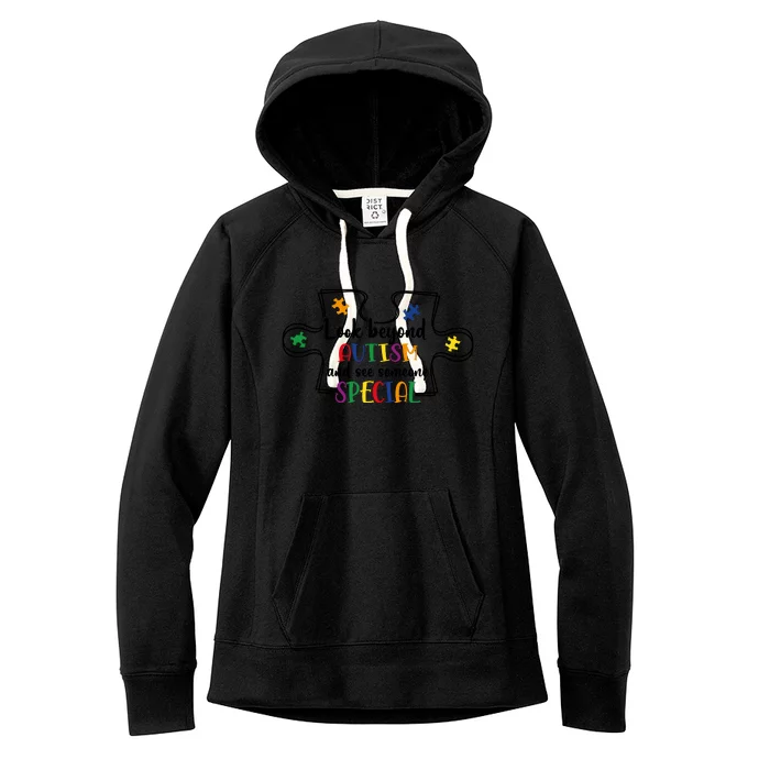 Look Beyond Autism Women's Fleece Hoodie