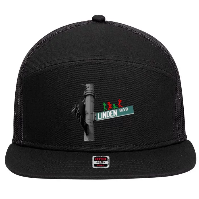 Linden Blvd A Tribe Called Quest 7 Panel Mesh Trucker Snapback Hat