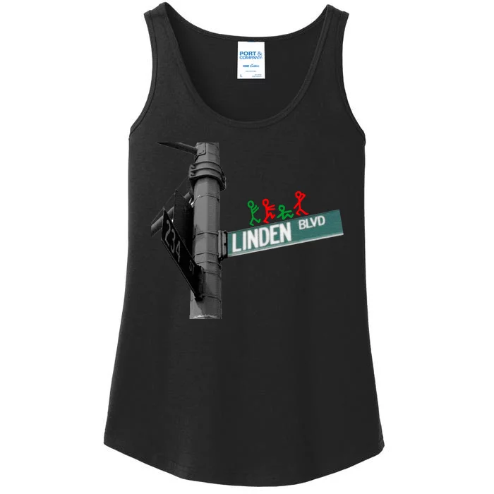 Linden Blvd A Tribe Called Quest Ladies Essential Tank