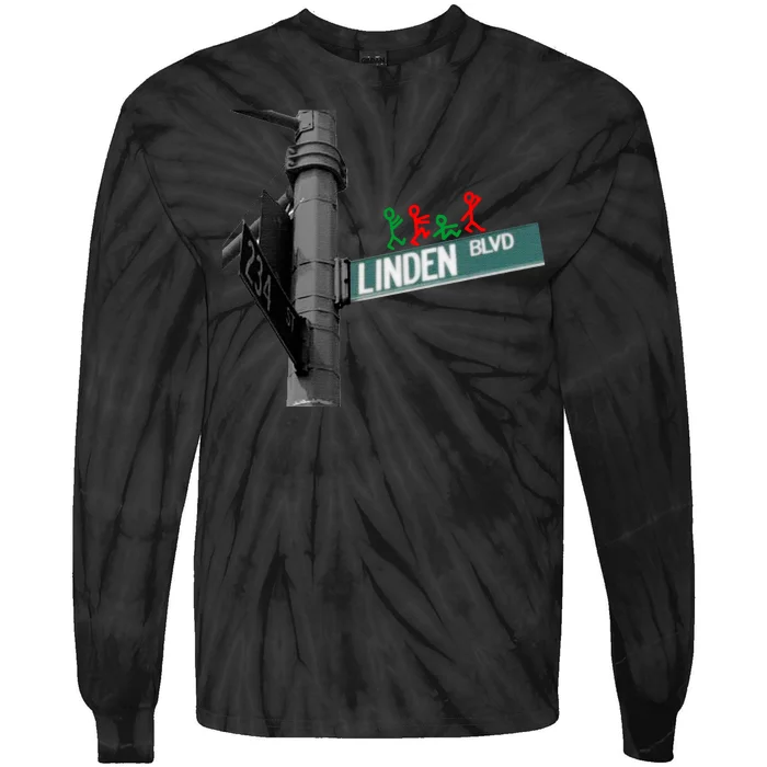 Linden Blvd A Tribe Called Quest Tie-Dye Long Sleeve Shirt