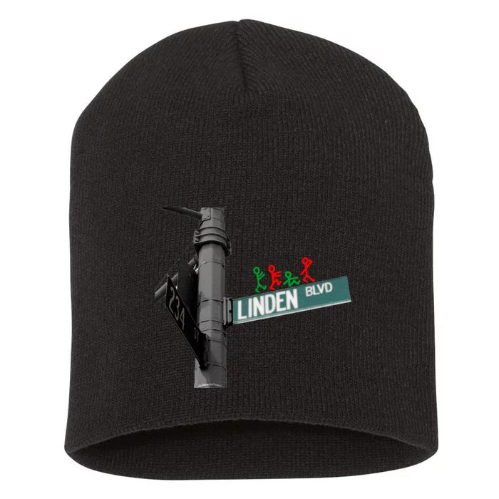 Linden Blvd A Tribe Called Quest Short Acrylic Beanie