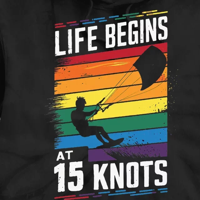 Life Begins At 15 Knots Tie Dye Hoodie