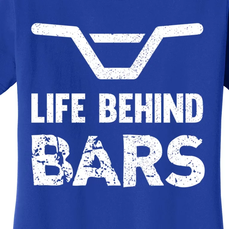 Life Behind Bars Distressed Bmx Gift Women's T-Shirt