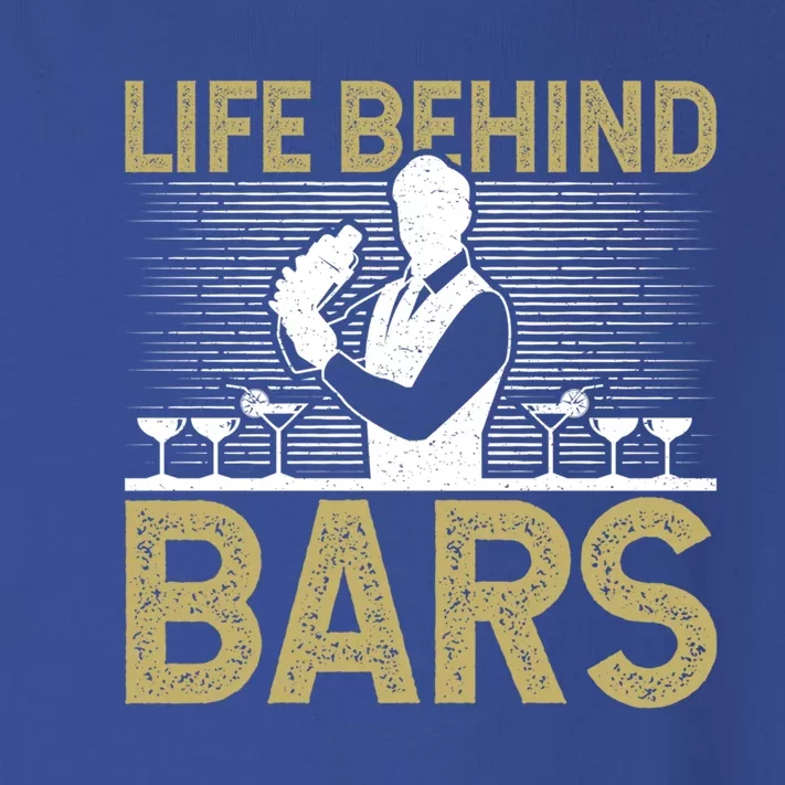 Life Behind Bars Funny Bartender Gift Toddler Long Sleeve Shirt