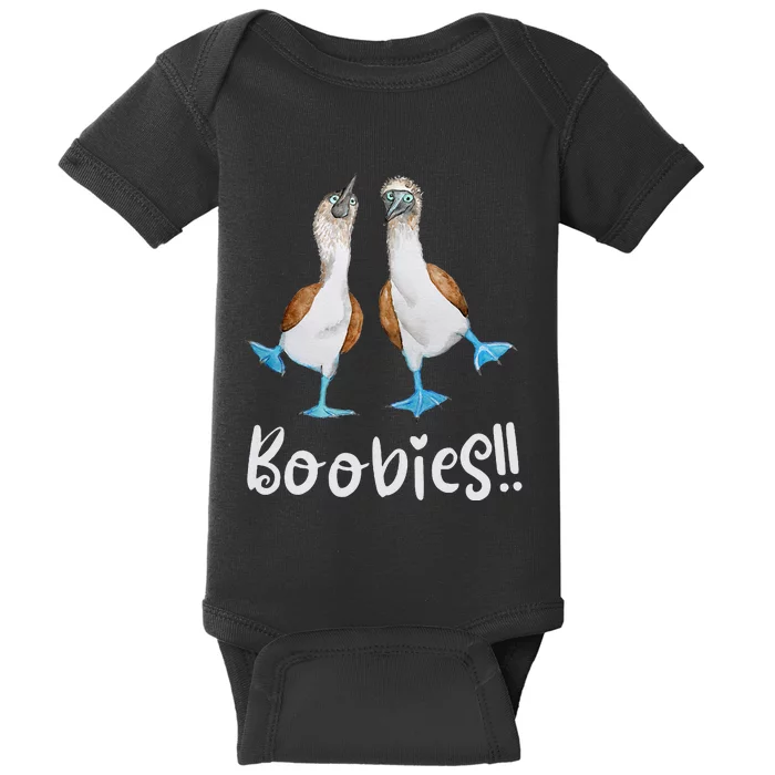 Love Bluefooted Boobies Bird Nerd For Birdwatching Baby Bodysuit