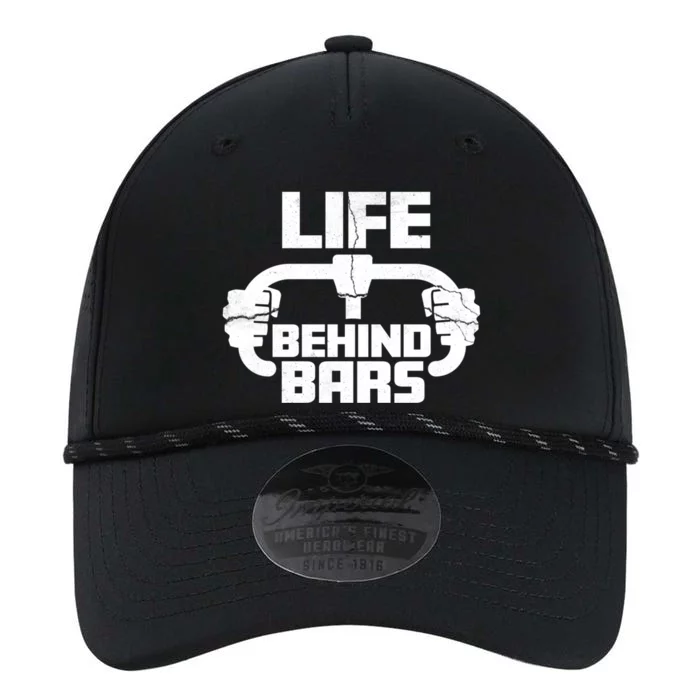 Life Behind Bars Funny Cycling Cool Gift Performance The Dyno Cap