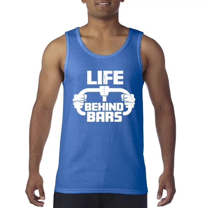 Life Behind Bars Funny Cycling Cool Gift Tank Top