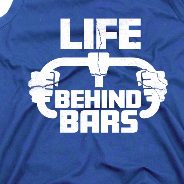 Life Behind Bars Funny Cycling Cool Gift Tank Top