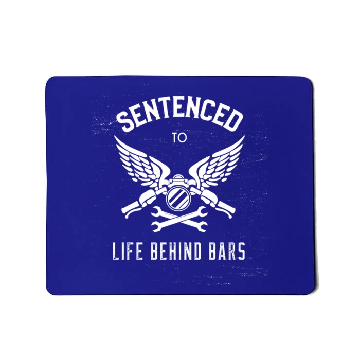 Life Behind Bars Funny Sentenced To Life Behind Bars Gift Mousepad