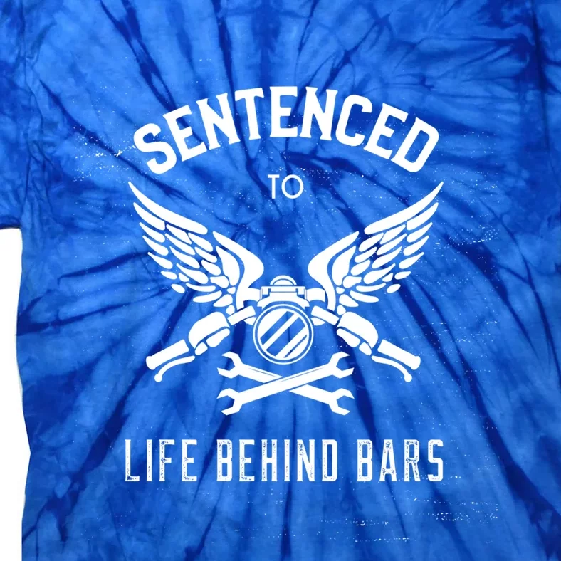 Life Behind Bars Funny Sentenced To Life Behind Bars Gift Tie-Dye T-Shirt