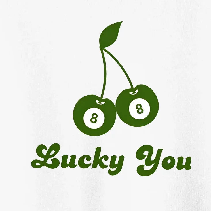 Lucky Baby Ball 8 Ball Cherry Toddler T-Shirt