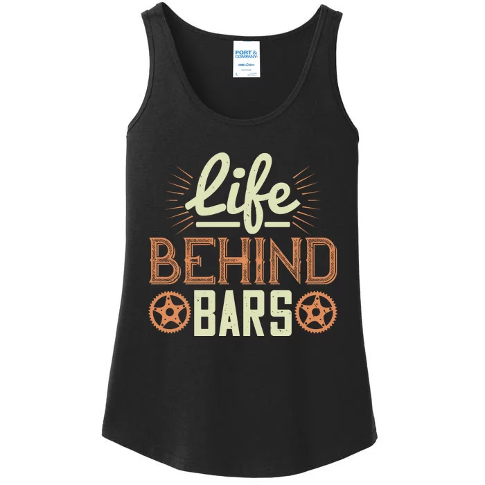 Life Behind Bars Mountain Biking Ladies Essential Tank