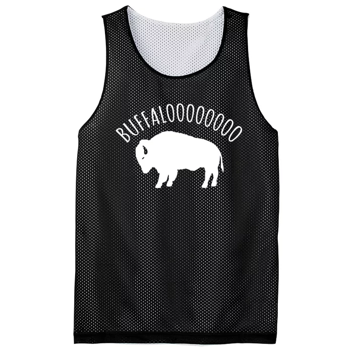 Lucky Buffalo Buffalooo Bison Nature Wildlife Design Cute Gift Mesh Reversible Basketball Jersey Tank