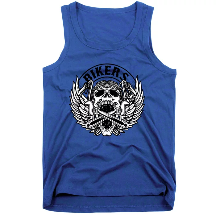 Life Behind Bars Motorcycle Biker Gift Tank Top