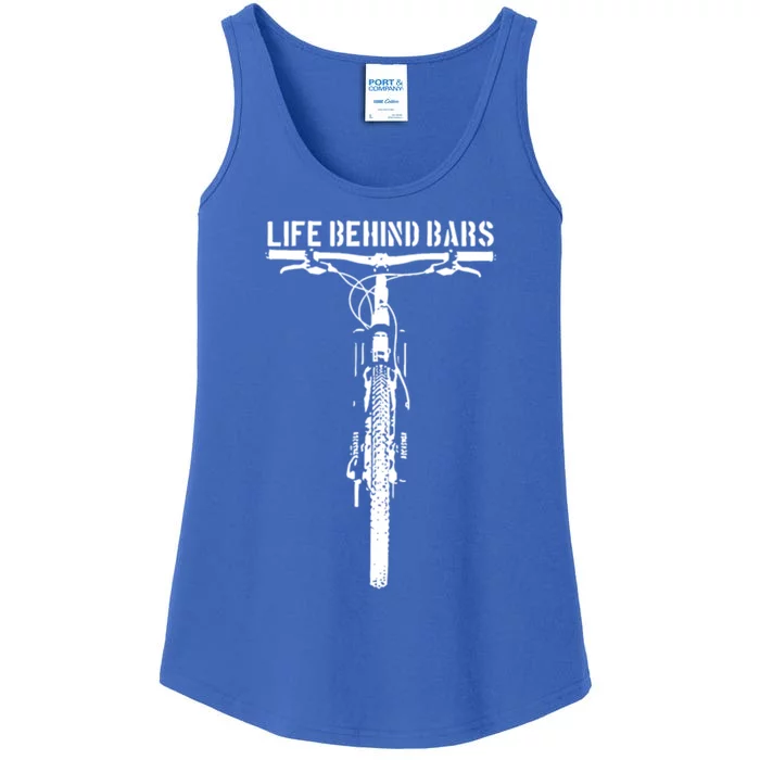 Life Behind Bars Mountain Bike Gift Ladies Essential Tank