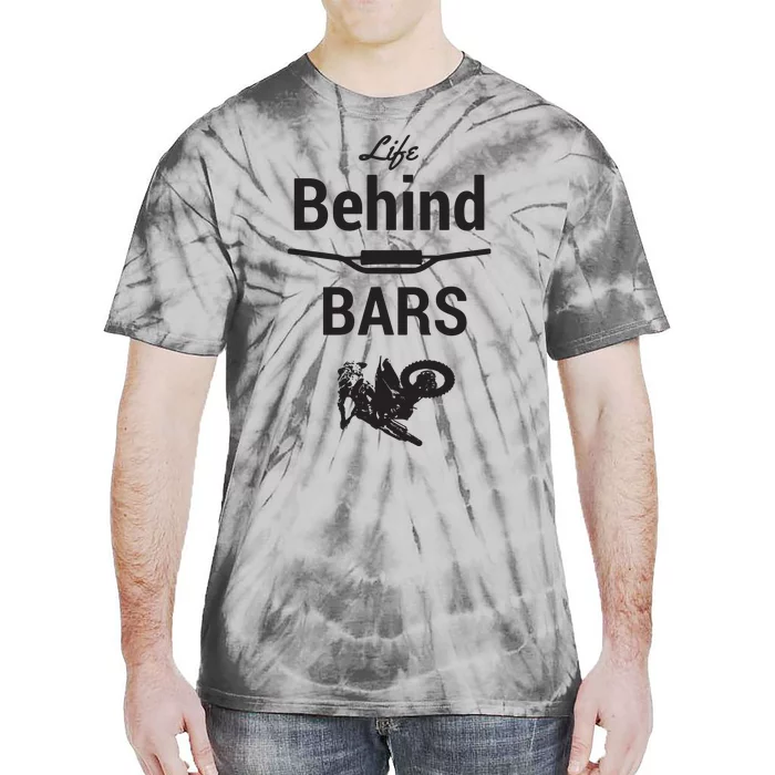 Life Behind Bars Brap Dirt Bike Motocross Tie-Dye T-Shirt